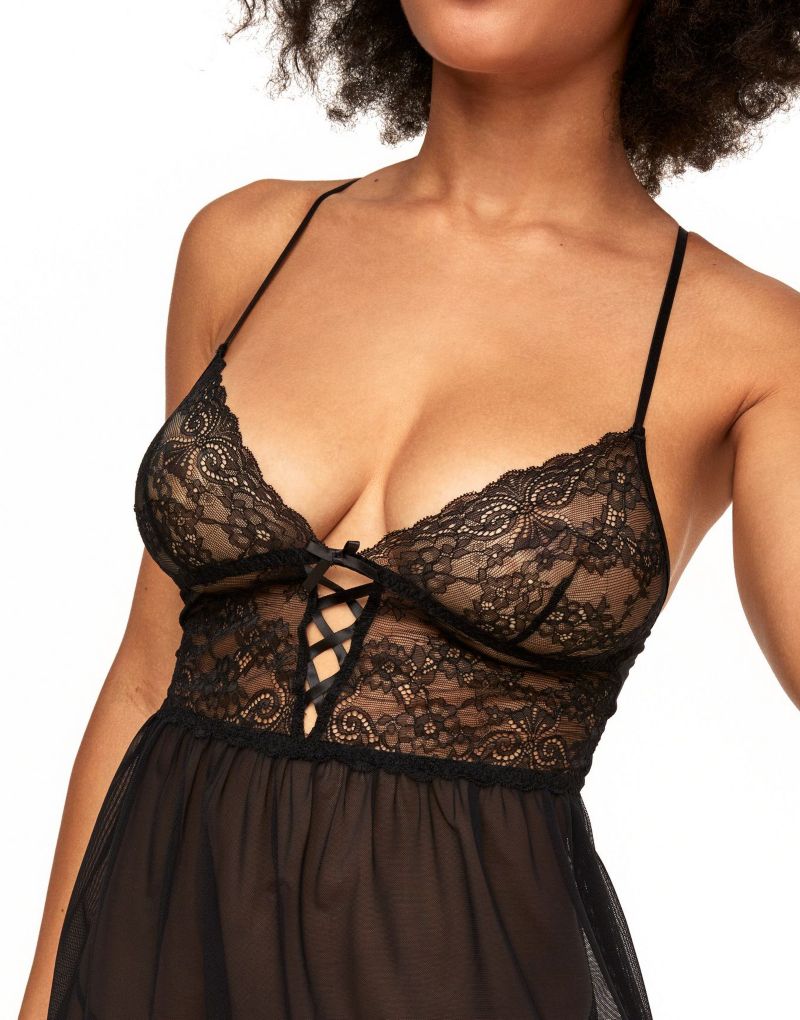 Women's Yolandi Unlined Lace Babydoll Lingerie