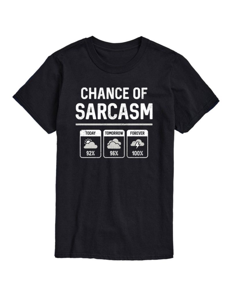 Men's Chance of Sarcasm Short Sleeve T-Shirt