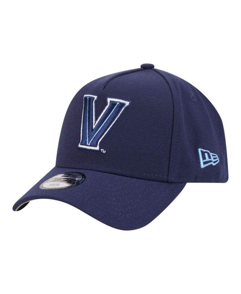 Big Boys and Girls Navy Villanova Wildcats 9FORTY A-Frame Adjustable Hat