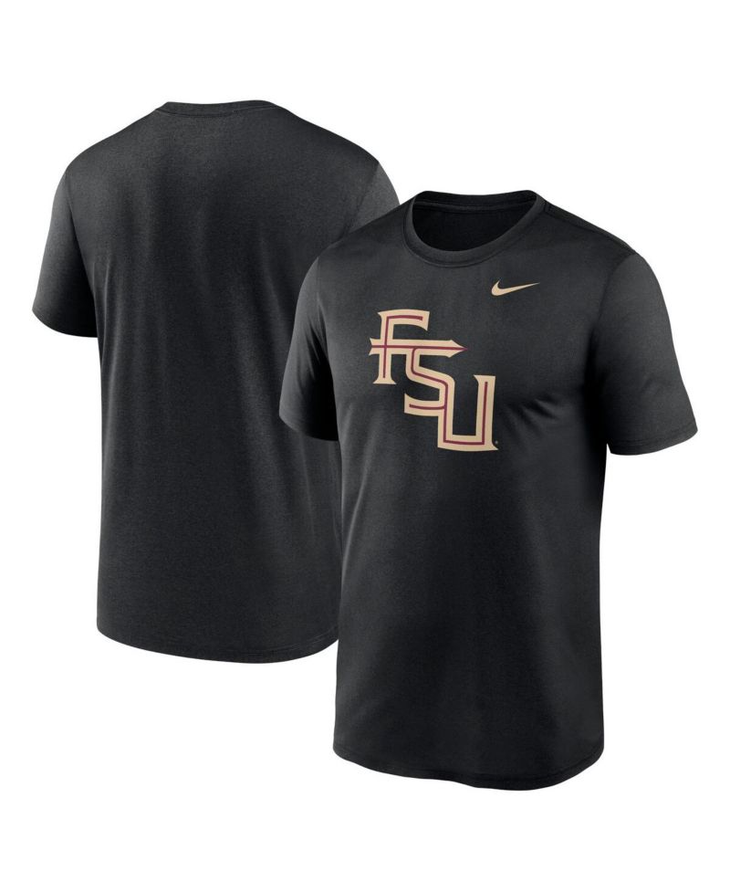 Men's Black Florida State Seminoles Primetime Legend Alternate Logo T-Shirt
