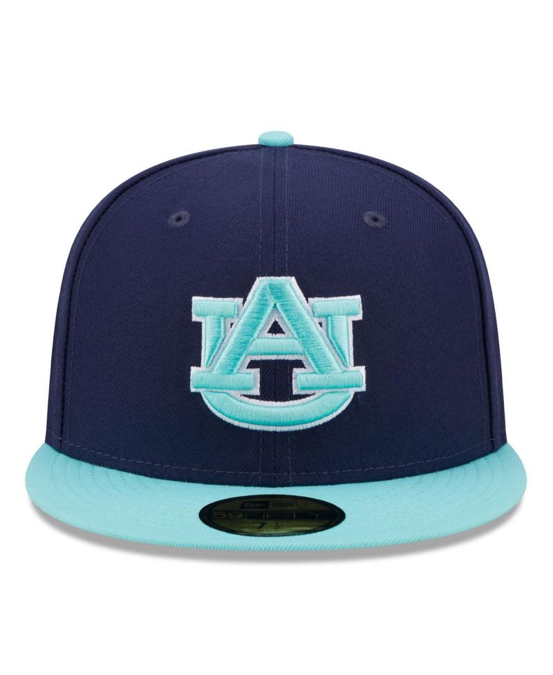 Men's Navy, Light Blue Auburn Tigers 59FIFTY Fitted Hat