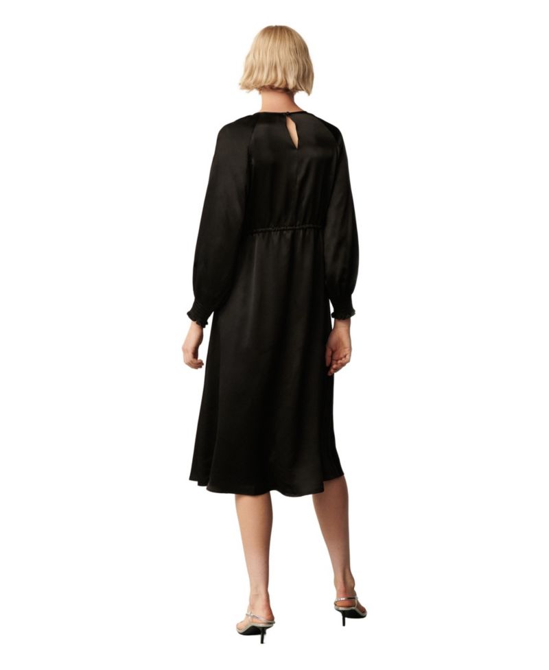 Women's Florian Midi Round Neck 3/4 Sleeve Dress