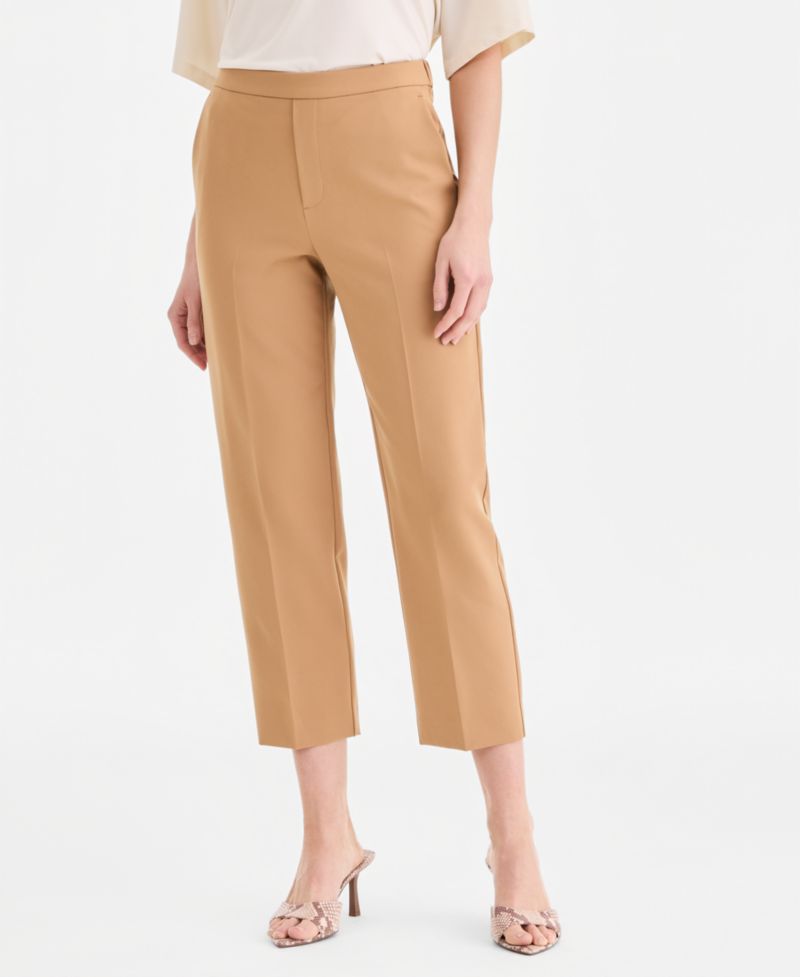 Women's Cropped Pull-On Pants