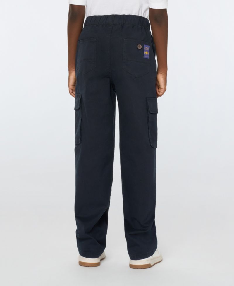 Big Boys Stretch Cotton Twill Pant