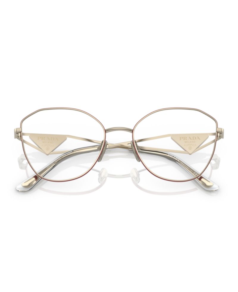 Woman Irregular Metal PR 52ZV Eyeglasses