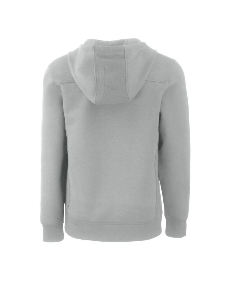Men's Gray Duke Blue Devils Roam Eco Half-Zip Hoodie