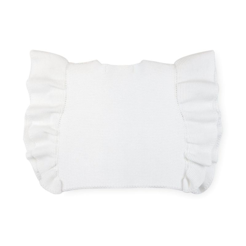 Baby Girls Hope and Henry Ruffle Sleeve Sweater Vest
