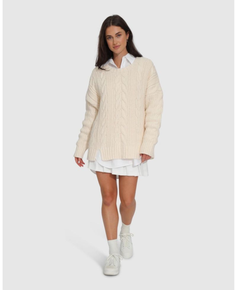 Women's Perfect Me Oversized Crew Sweater