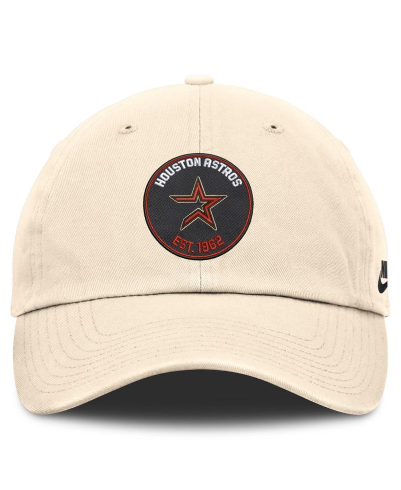 Men's Natural Houston Astros Cooperstown Collection Club Adjustable Hat