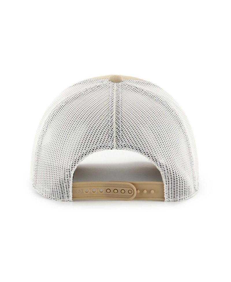 Men's Khaki Chicago White Sox Ridgewood Trucker Adjustable Hats