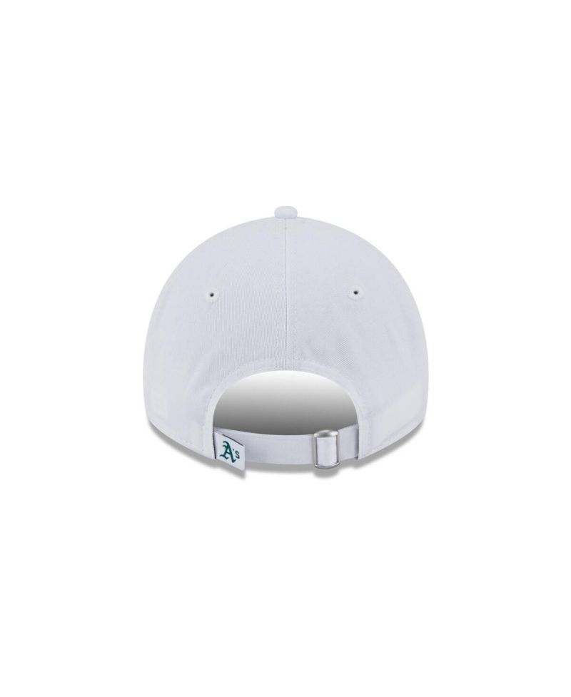 Women's White Athletics Team Fan 9TWENTY Adjustable Hat