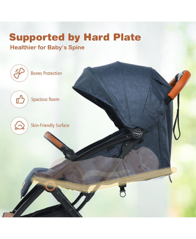 Lightweight Baby Stroller Aluminium Frame for Home Office Use