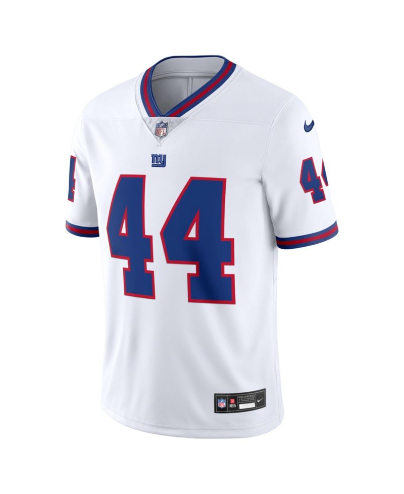 Men's Cam Skattebo White New York Giants Vintage White Vapor Untouchable Stitched Limited Jersey