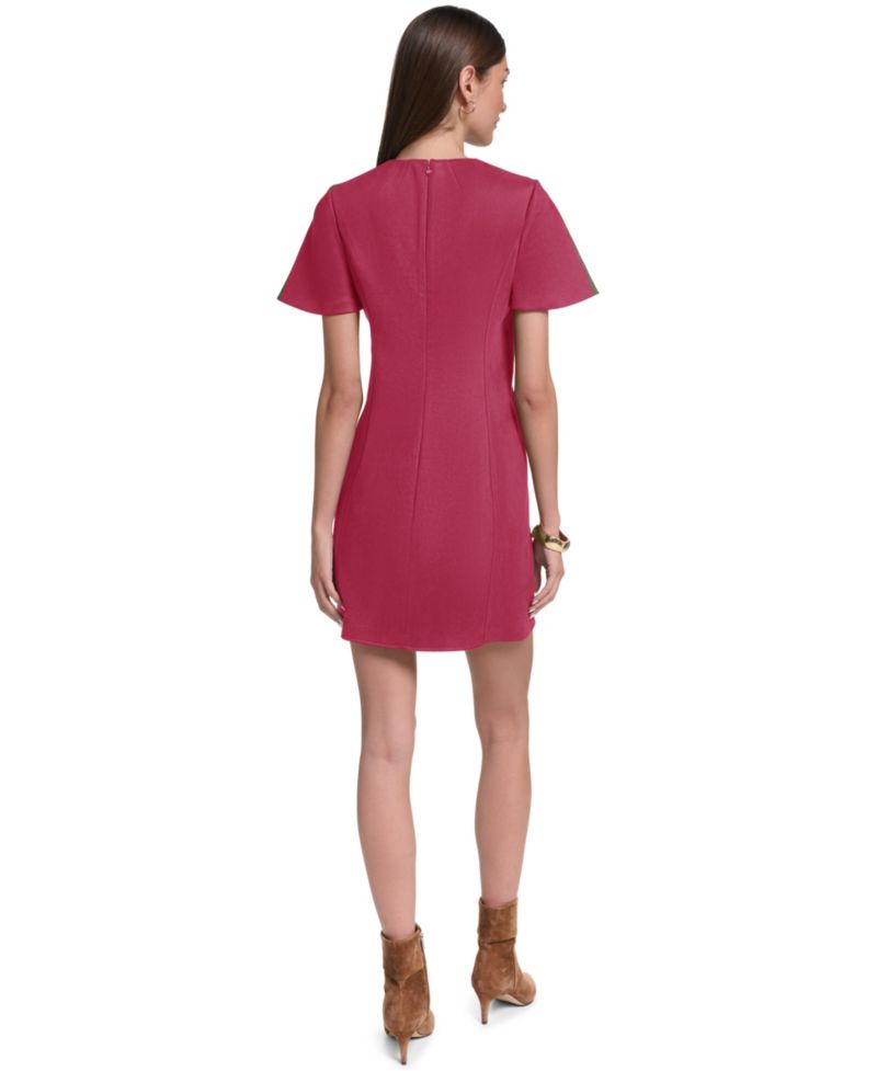 Women's Crew Neck Shift Dress