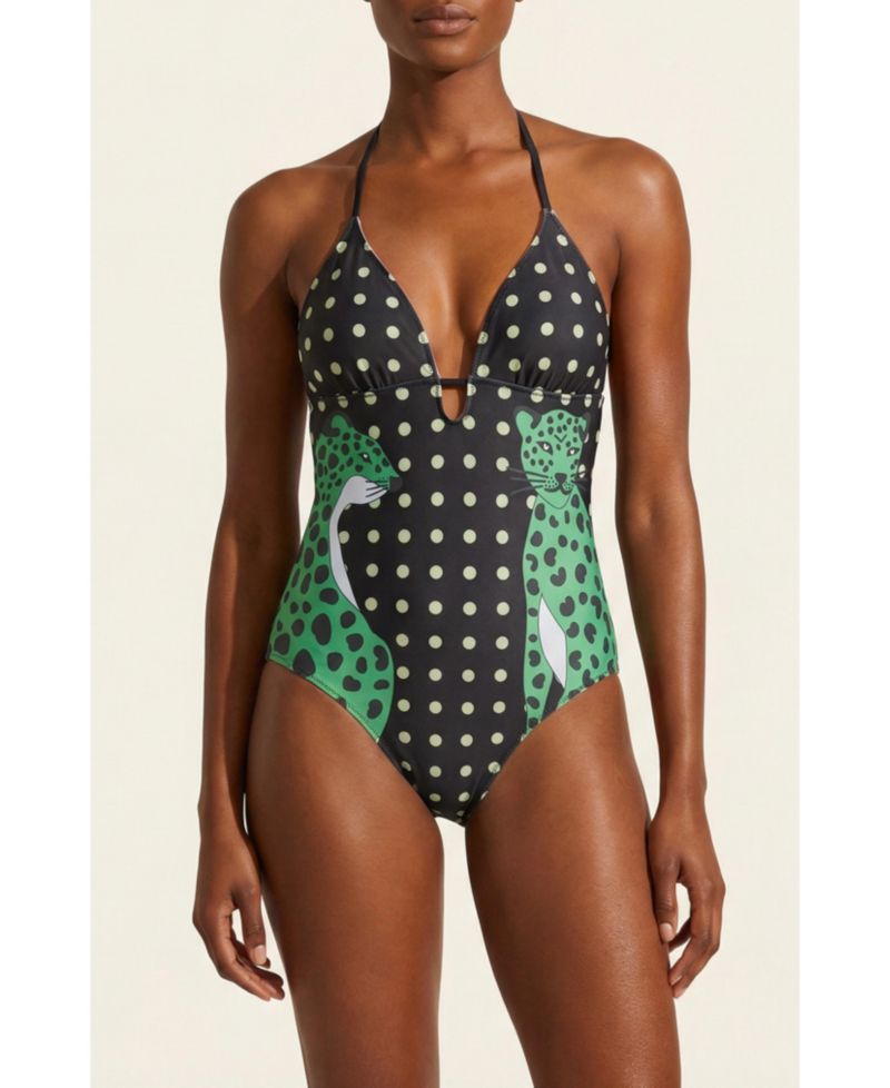 Women's Wild Garden Reversible One Piece Swimsuit