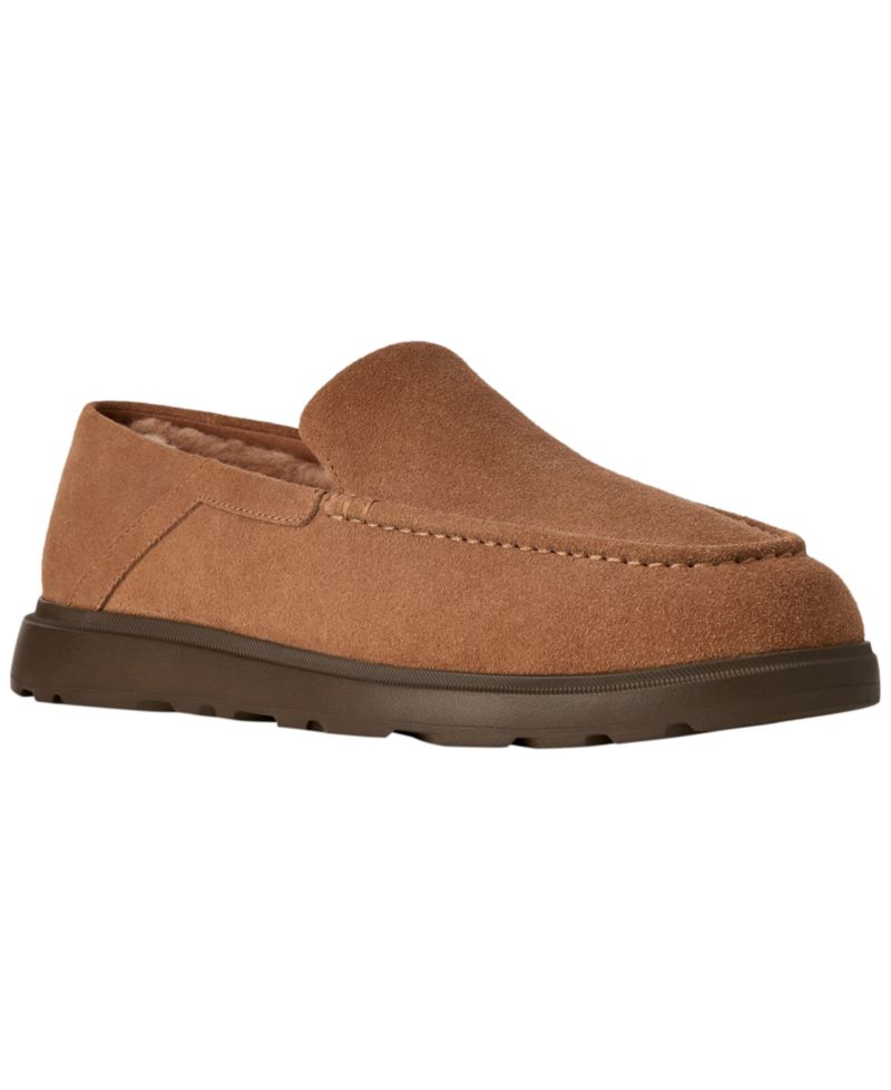 Men's Shep Suede Round-Toe Loafers