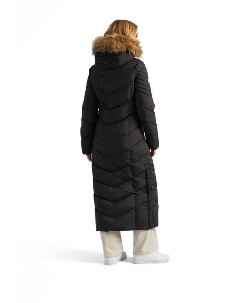 Women's High Neck Maxi Puffer Coat