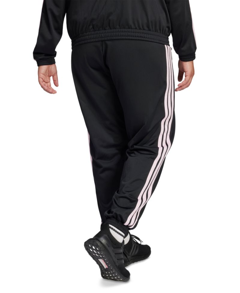 Plus Size Tricot 3-Stripes Track Pants