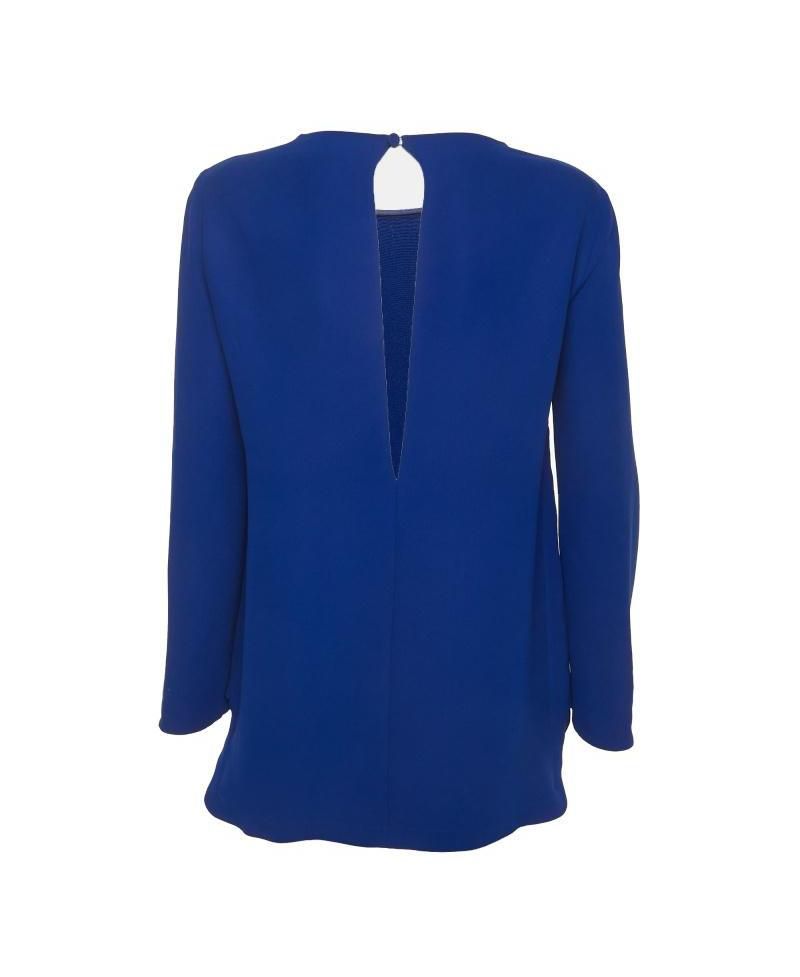 Women's Silk Flared Sleeve Blouse
