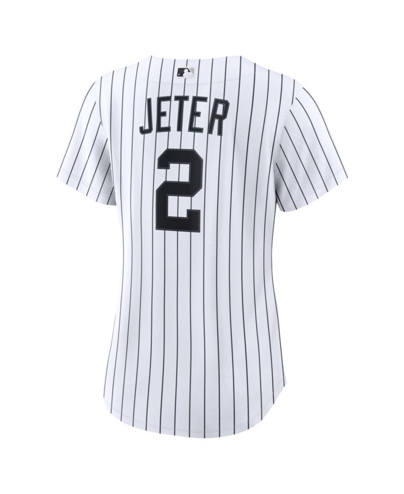 Women's New York Yankees Derek Jeter Home Retired Replica Jersey