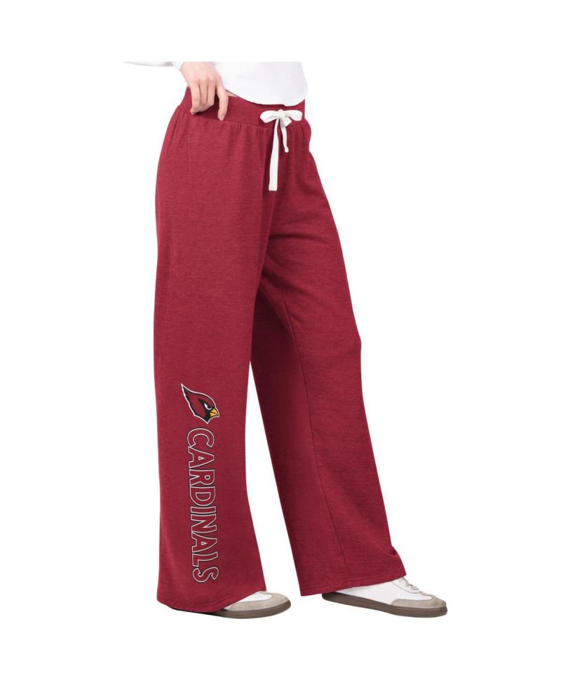 Women's Cardinal Arizona Cardinals Field Wide Leg Sweatpants