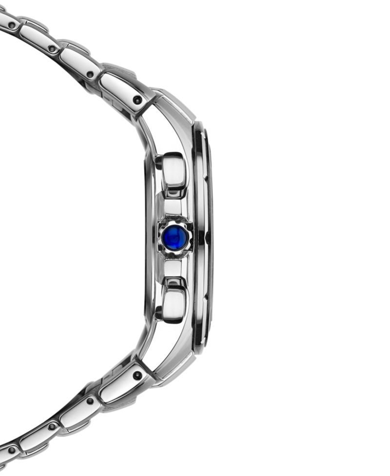 Men's Solar Chronograph Coutura Stainless Steel Bracelet Watch 45mm SSG009