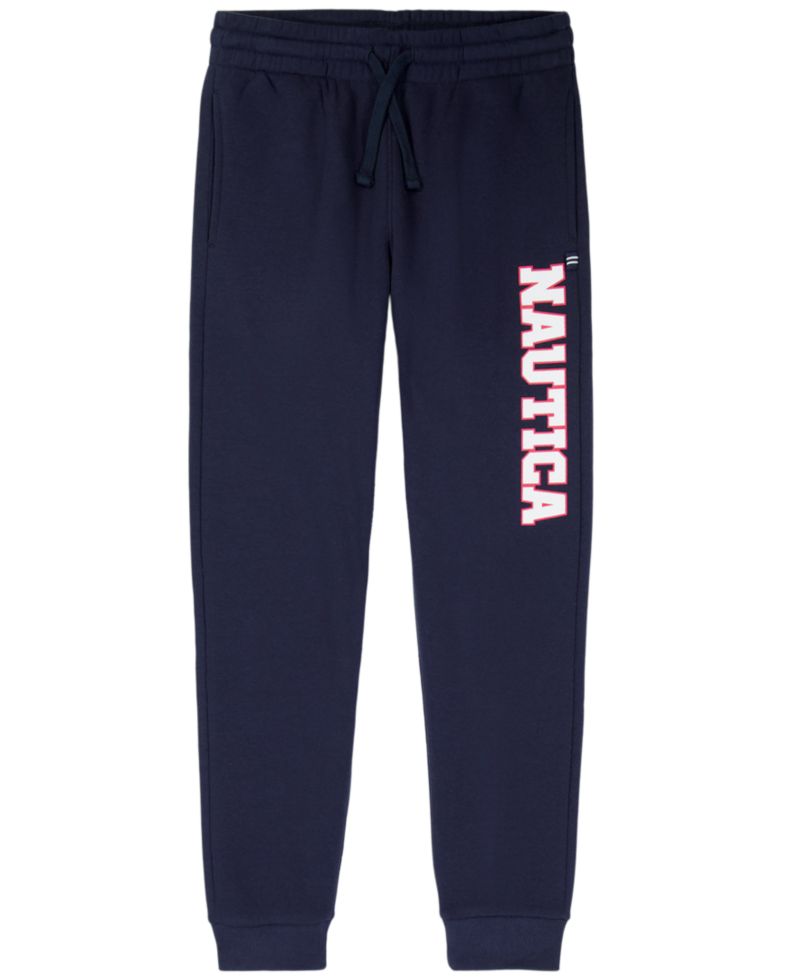 Boys' 2T-7 Logo Print Fleece Joggers