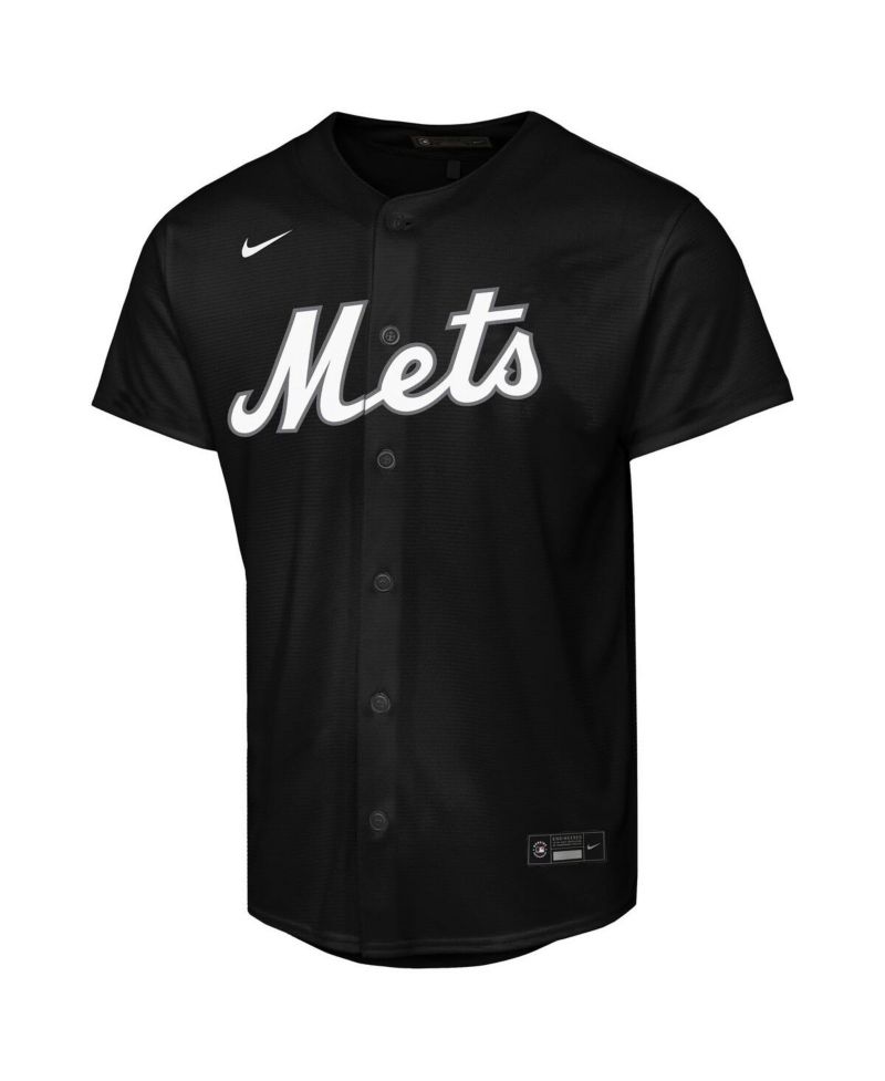 Big Boys and Girls Juan Soto Black New York Mets Lights Out Replica Player Jersey