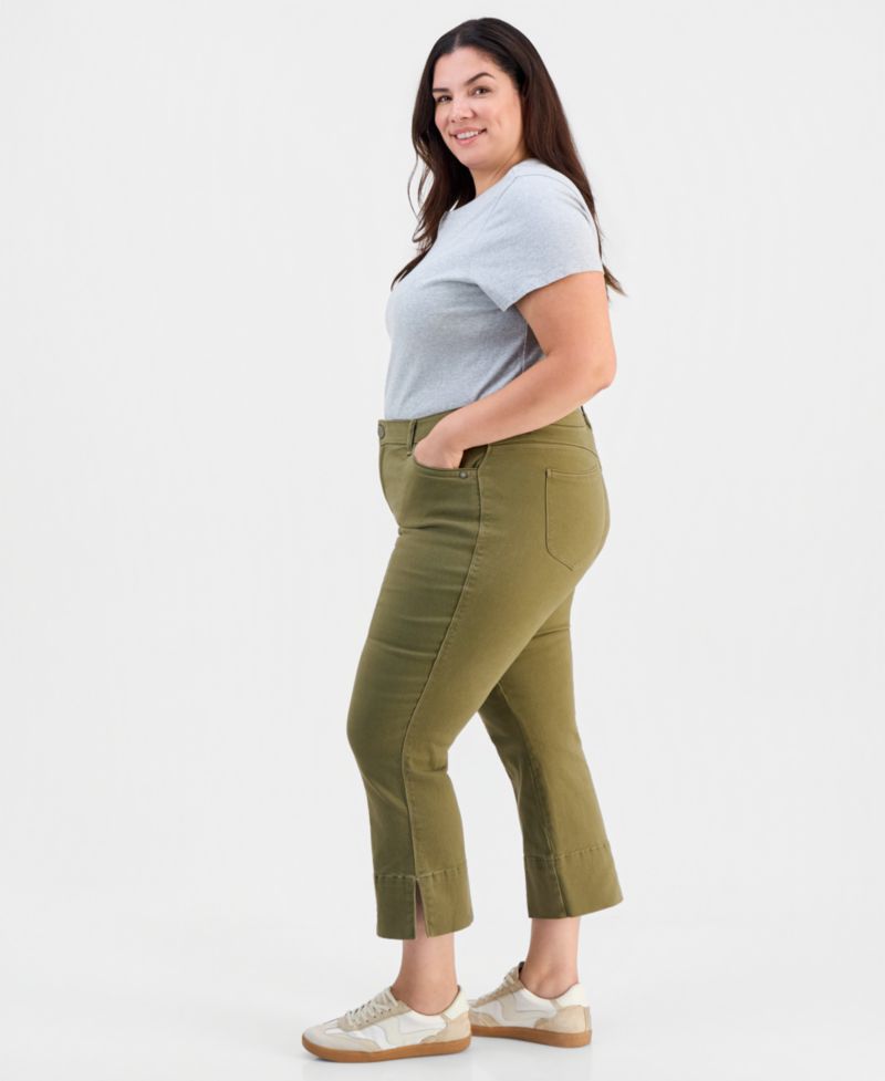 Trendy Plus Size AbSolution High-Rise Kick Flare Jeans