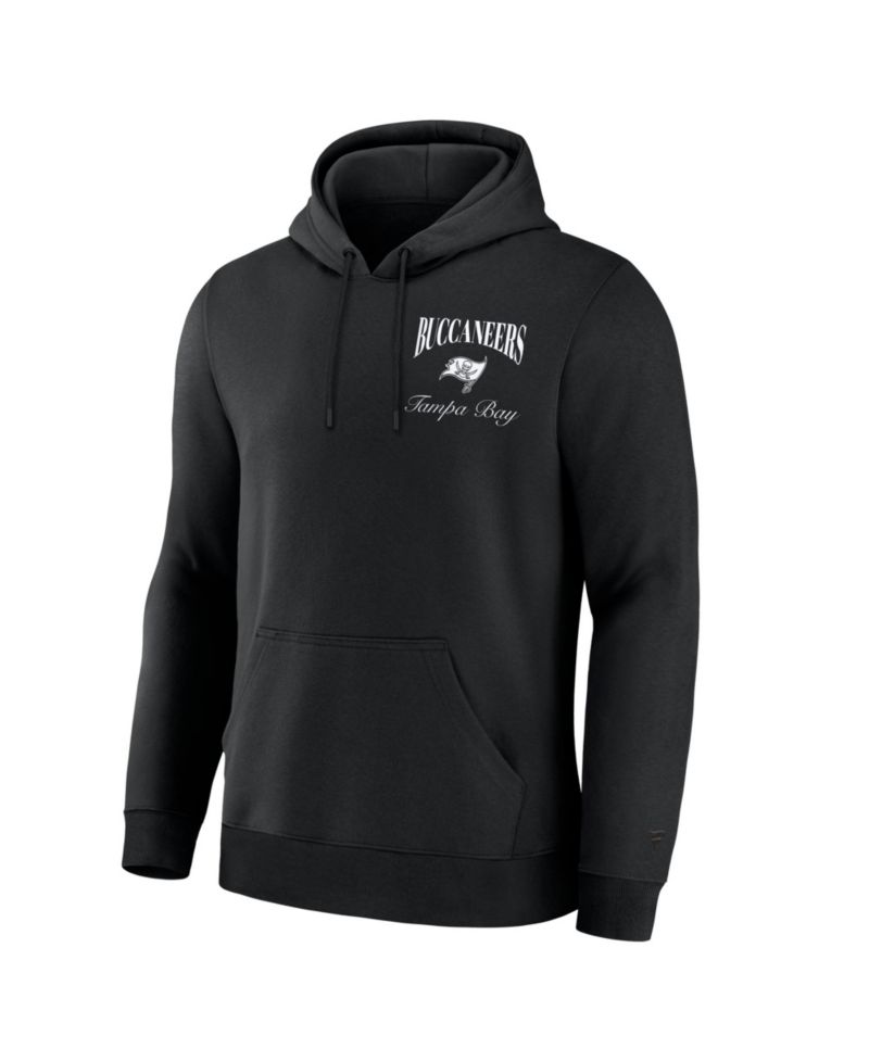 Men's Black Tampa Bay Buccaneers Nightfall Long Sleeve Fleece Hoodie