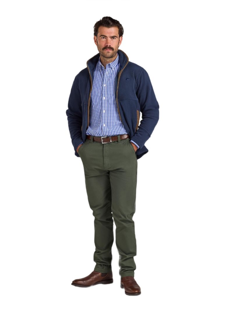 Men's Fleece Zip Through Jacket