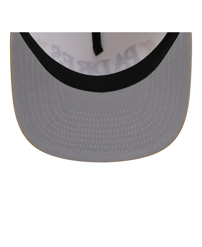 Men's Cream San Diego Padres Club 9FIFTY A-Frame Snapback Hat