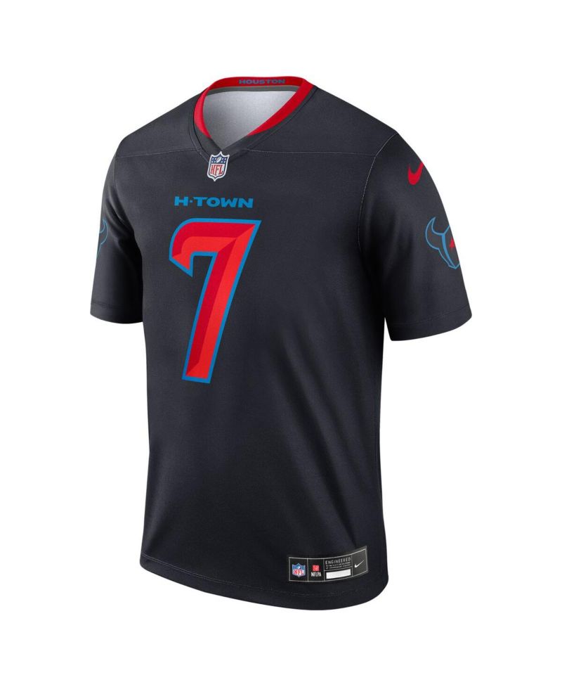 Men's C.J. Stroud Navy Houston Texans 2nd Alternate Legend Player Performance Top