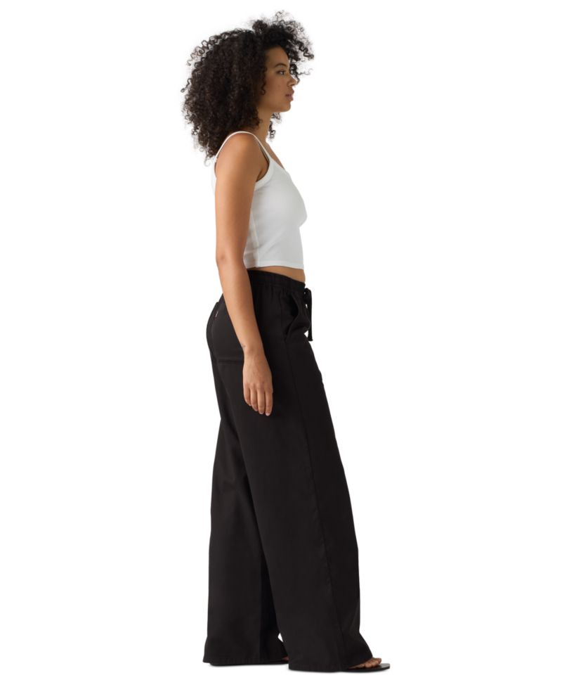 Plus Essential Wide-Leg Pants