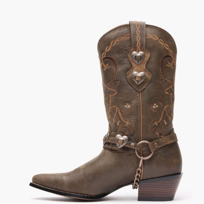 Crush by Women's Brown Heartbreaker Boot