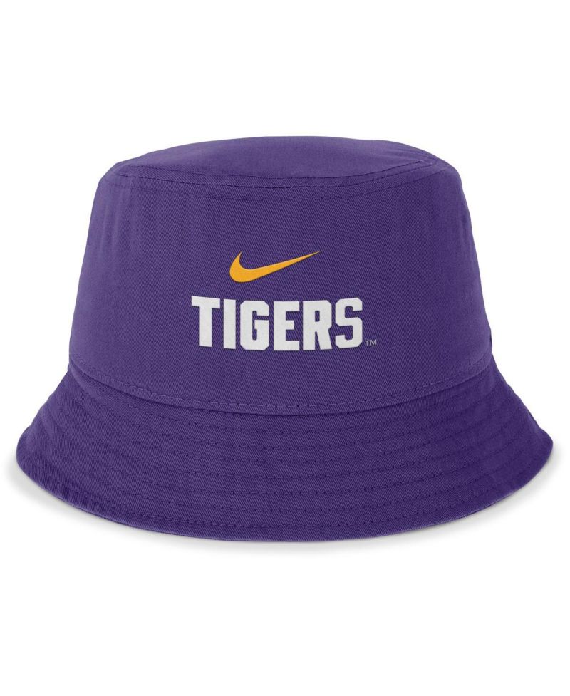 Men's Purple LSU Tigers Local Apex Bucket Hat