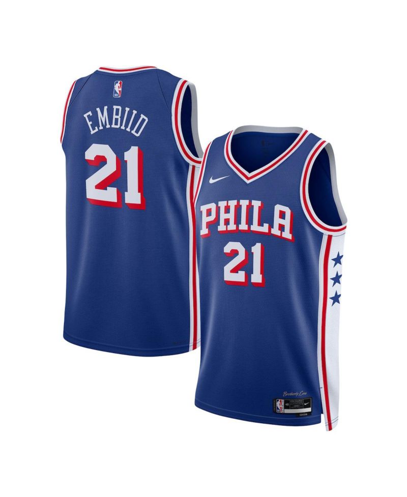 Men's and Women's Joel Embiid Philadelphia 76ers Swingman Jersey