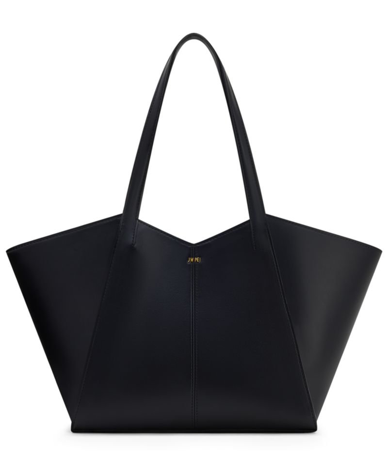 Kiana Extra-Large Gold-Tone Hardware Tote Handbag