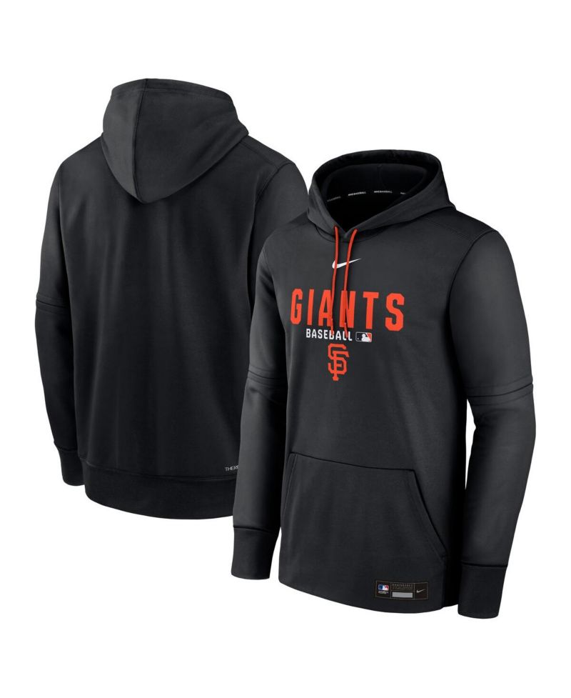 Men's Black San Francisco Giants Authentic Collection Therma-FIT Hoodie