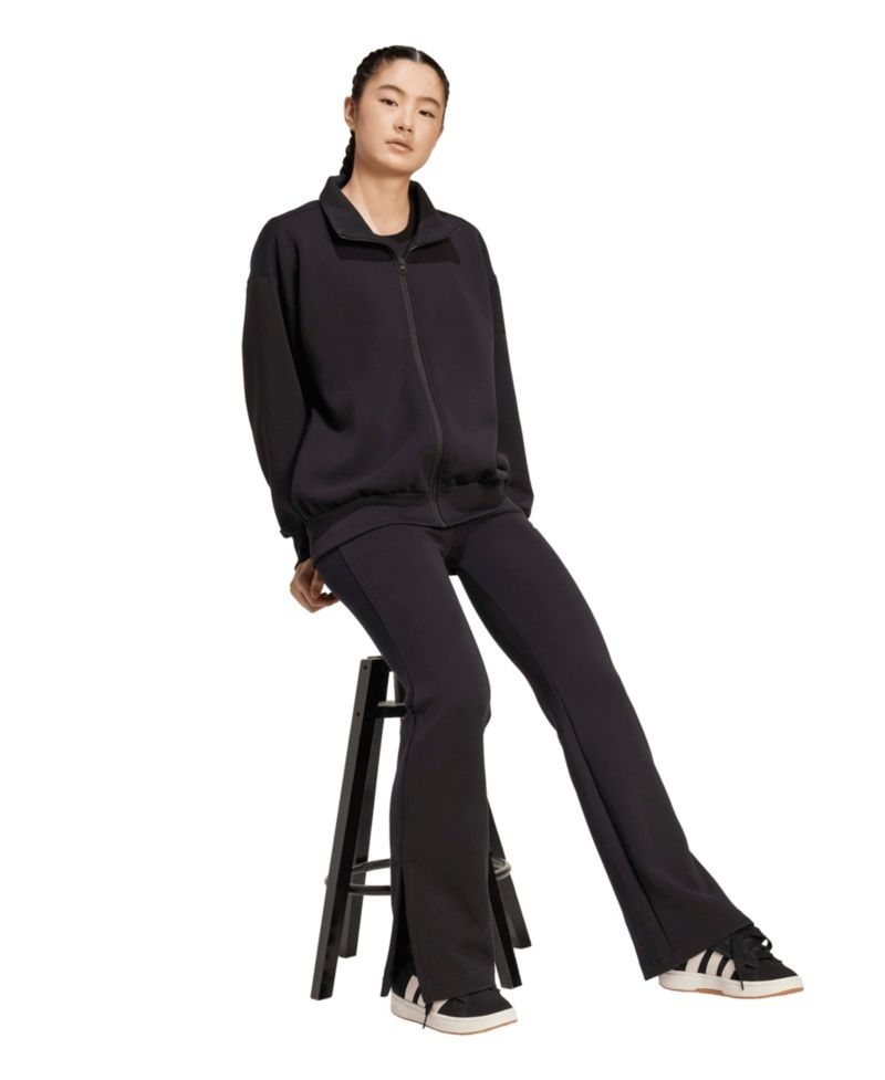 Women's Mid-Rise Soft Lux Flare-Leg Pants