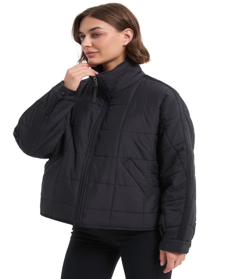 Women's Crinkle Oversized Quilted Jacket