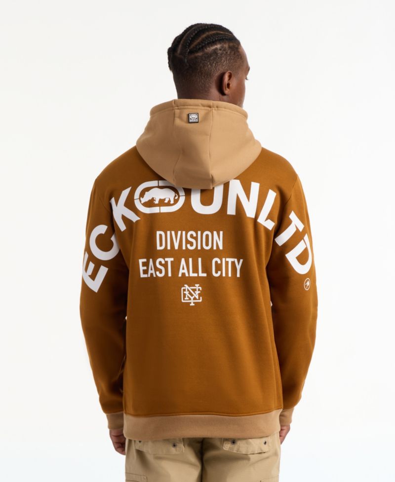 Men's Back Stack Pull Over Hoodie