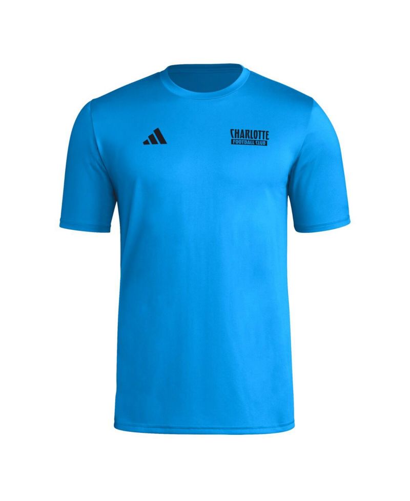 Men's Blue Charlotte FC Local Wrap T-Shirt