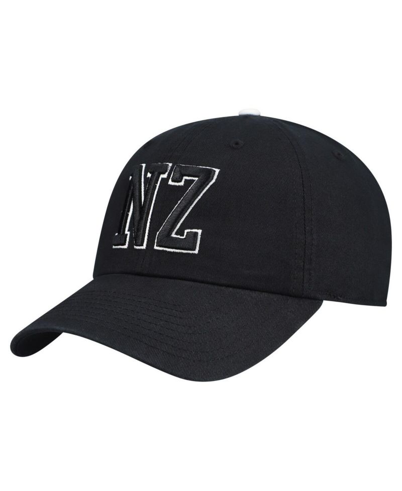 Men's Black All Blacks Generic Mass Clique Clean Up Adjustable Hat