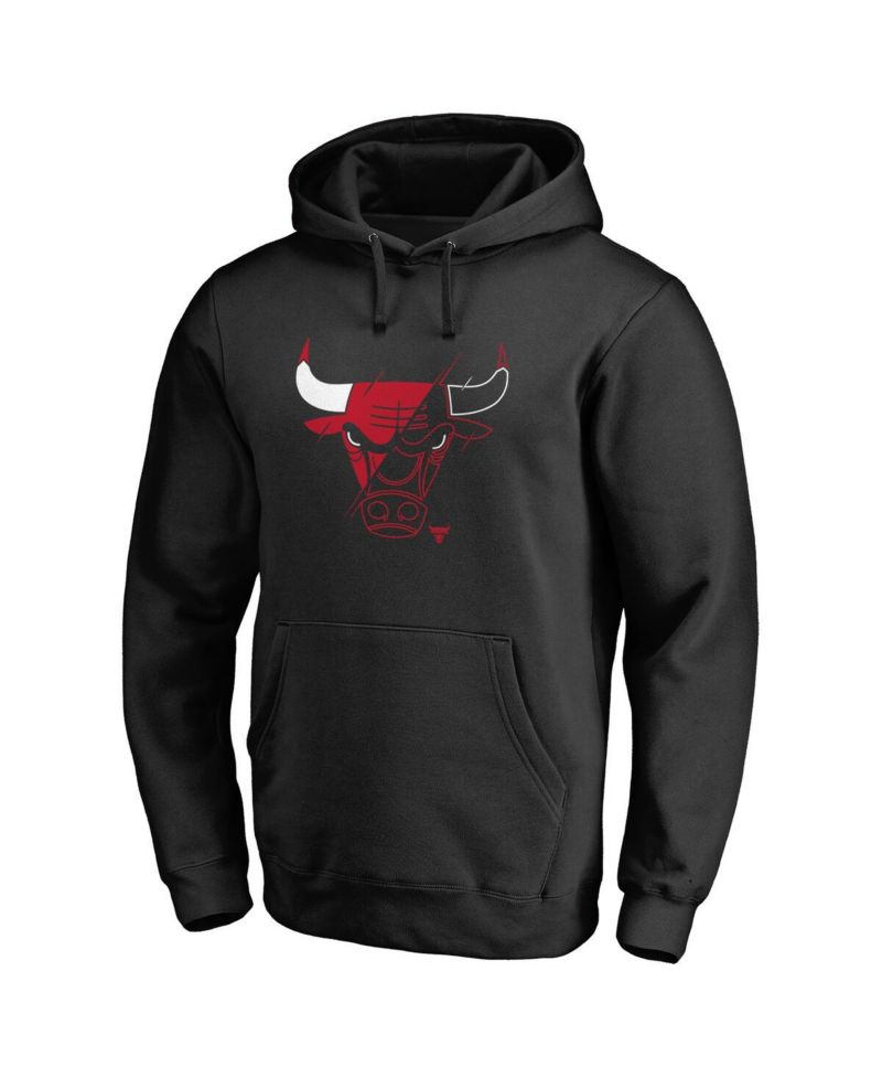 Men's Black Chicago Bulls X-Ray Pullover Hoodie