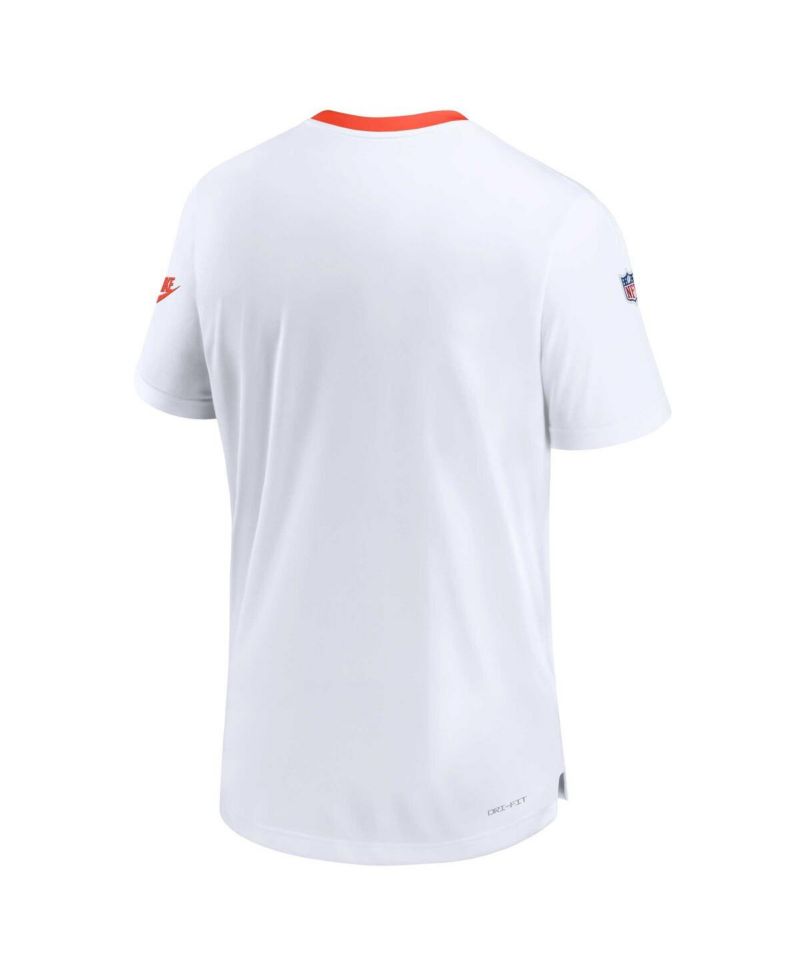 Men's White Cleveland Browns Sideline Coaches Alternate Performance T-shirt