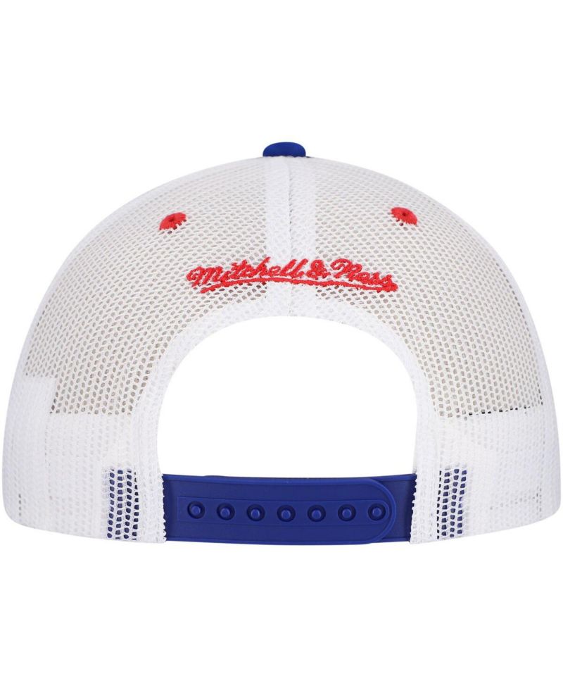 Men's Royal Chicago Cubs Sideline Trucker Adjustable Hat