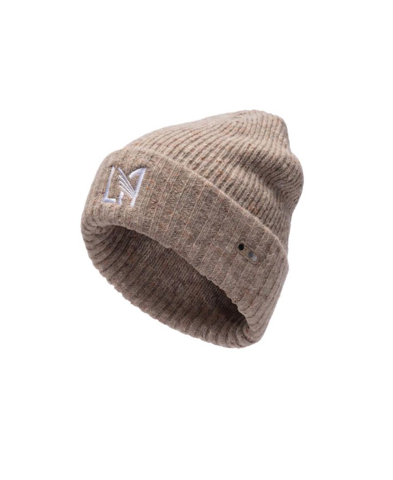 Men's and Women's Gold LAFC Confetti Cuffed Knit Hat