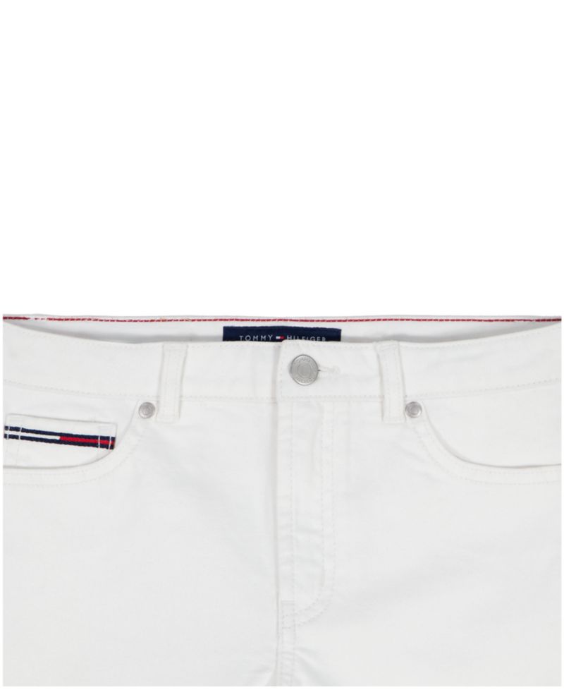Girls' 7-16 Straight Fit Denim Shorts