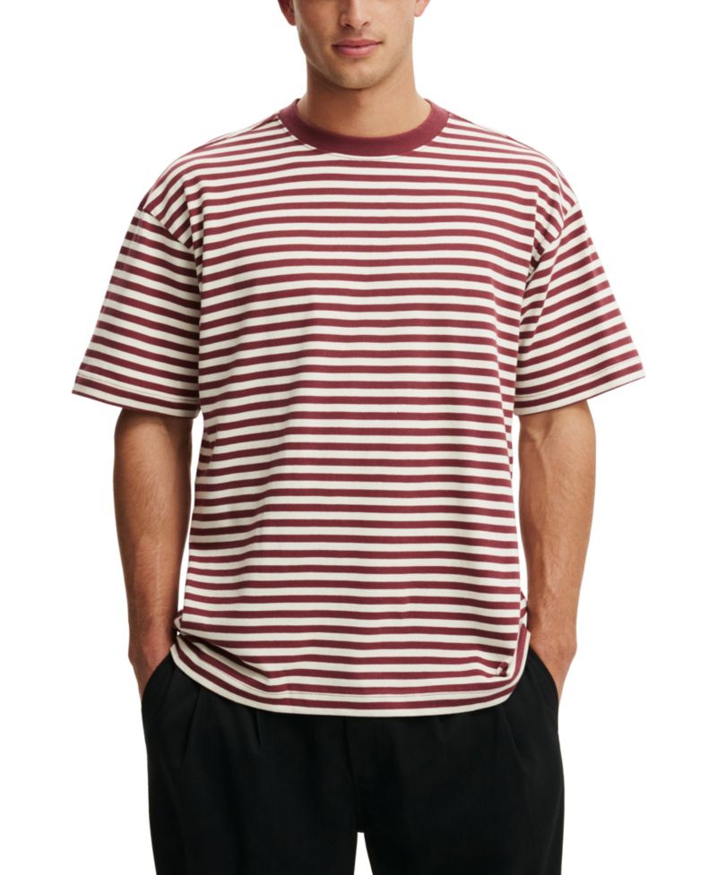 Men's Box Fit Crewneck Heavyweight T-Shirt